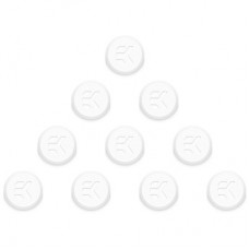 Фітинг для СРО Ekwb EK-Quantum Torque Plug Cover 10-Pack — White (3831109904312) - Фото