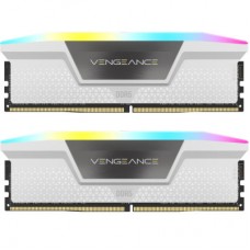 Модуль пам'яті для комп'ютера DDR5 32 GB (2x16GB) 6400 MHz Vengeance RGB White Corsair (CMK32GX5M2B6400Z36W)