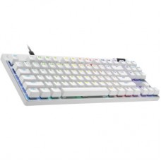 Клавіатура Logitech G PRO X TKL Rapid Linear USB UA White (920-013242) - Фото