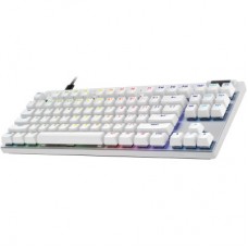 Клавіатура Logitech G PRO X TKL Rapid Linear USB UA White (920-013242) - Фото