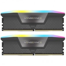 Модуль пам'яті для комп'ютера DDR5 32 GB (2x16GB) 5600 MHz Vengeance RGB Corsair (CMH32GX5M2B5600Z36K) Модуль пам'яті для комп'ютера DDR5 32 GB (2x16GB) 5600 MHz Vengeance RGB Corsair (CMH32GX5M2B5600Z36K) - Фото