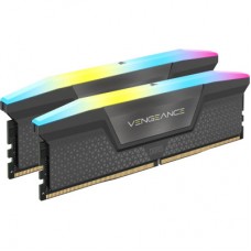 Модуль памяти для компьютера DDR5 96GB (2x48GB) 6000 MHz Vengeance RGB Grey Corsair (CMH96GX5M2E6000Z36) Модуль памяти для компьютера DDR5 96GB (2x48GB) 6000 MHz Vengeance RGB Grey Corsair (CMH96GX5M2E6000Z36)