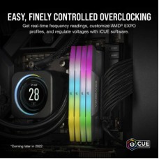Модуль пам'яті для комп'ютера DDR5 96 GB (2x48GB) 6000 MHz Vengeance RGB Grey Corsair (CMH96GX5M2E6000Z36) Модуль пам'яті для комп'ютера DDR5 96 GB (2x48GB) 6000 MHz Vengeance RGB Grey Corsair (CMH96GX5M2E6000Z36) - Фото
