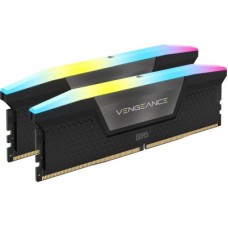 Модуль пам'яті для комп'ютера DDR5 96 GB (2x48GB) 6800 MHz Vengeance RGB Black Corsair (CMH96GX5M2B6800C34)