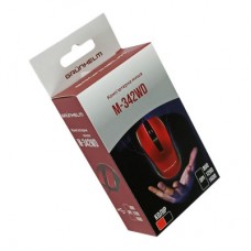 Мишка Grunhelm M-342WD USB Red (126867) - Фото