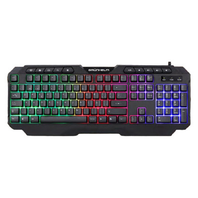 Клавіатура Grunhelm KB-664WD USB UA Black (126944)