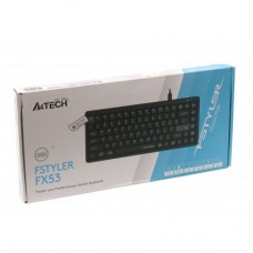 Клавіатура A4Tech FX53 USB UA Black (4711421002394) - Фото