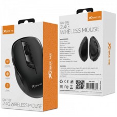 Мышка Xtrike ME GW-109 Wireless Black (GW-109) - Фото