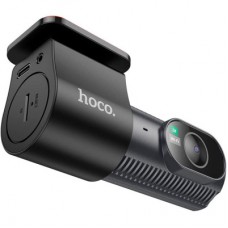 Видеорегистратор HOCO DV8 2K display hidden driving recorder with rear camera Black (6942007623384) - Фото