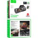 Видеорегистратор HOCO DV8 2K display hidden driving recorder with rear camera Black (6942007623384)