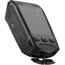 Відеореєстратор HOCO DV104 4K Riding recorder Black (6942007646000) - Фото