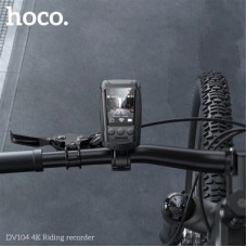 Відеореєстратор HOCO DV104 4K Riding recorder Black (6942007646000) - Фото