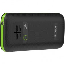 Мобільний телефон Sigma X-style 171 MINI Track Black-Green (4827798813720) - Фото