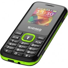Мобільний телефон Sigma X-style 171 MINI Track Black-Green (4827798813720) - Фото