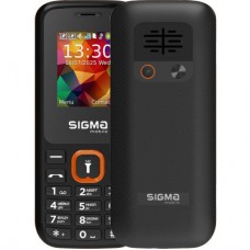 Мобільний телефон Sigma X-style 171 MINI Track Black-Orange (4827798813737) - Фото