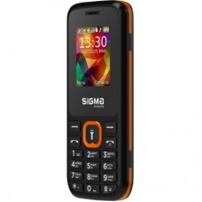 Мобільний телефон Sigma X-style 171 MINI Track Black-Orange (4827798813737) - Фото