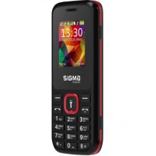 Мобільний телефон Sigma X-style 171 MINI Track Black-Red (4827798813744) - Фото