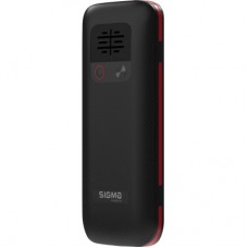 Мобільний телефон Sigma X-style 171 MINI Track Black-Red (4827798813744) - Фото