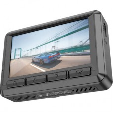 Видеорегистратор HOCO DV3 Driving recorder with display dual-channel Black (6942007608183) - Фото