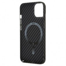 Чохол для мобільного телефона Armorstandart LikeCarbon MagCase Apple iPhone 14 Black (ARM66363) Чохол для мобільного телефона Armorstandart LikeCarbon MagCase Apple iPhone 14 Black (ARM66363) - Фото