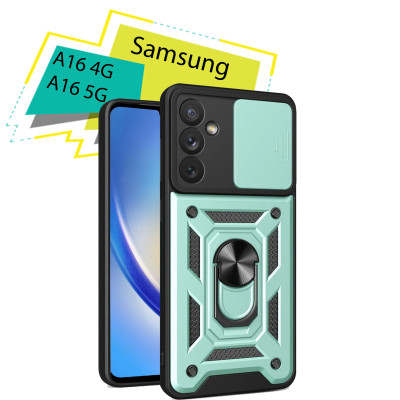 Чохол для мобільного телефона BeCover Military Samsung Galaxy A16 4G SM-A165/A16 5G SM-A166 Dark Green (713070)
