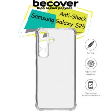 Чохол для мобільного телефона BeCover Anti-Shock Samsung Galaxy S25 SM-S931 Clear (713153) - Фото