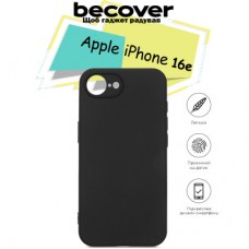 Чохол для мобільного телефона BeCover Apple iPhone 16e Black (713238) - Фото