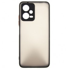 Чохол для мобільного телефона Dengos Kit for Xiaomi Redmi Note 12 5g case + glass (Black) (DG-KM-28) - Фото