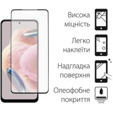 Чохол для мобільного телефона Dengos Kit for Xiaomi Redmi Note 12 5g case + glass (Black) (DG-KM-28) - Фото