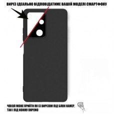 Чехол для мобильного телефона BeCover Silicone Xiaomi Redmi 15С 4G/5G Black (713784) - Фото