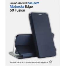 Чохол для мобільного телефона BeCover Exclusive Motorola Edge 50 Fusion Deep Blue (714396) - Фото
