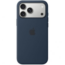 Чехол для мобильного телефона Apple iPhone 17 Pro Max Silicone with MagSafe Midnight Mode A3560 (MGFP4ZM/A) - Фото