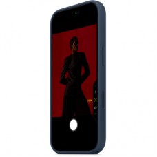 Чехол для мобильного телефона Apple iPhone 17 Pro Max Silicone with MagSafe Midnight Mode A3560 (MGFP4ZM/A) - Фото