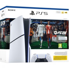 Ігрова консоль Sony Playstation 5 Slim Blu-ray 825 GB (+EA SPORTS FC 26) (1000049854) Ігрова консоль Sony Playstation 5 Slim Blu-ray 825 GB (+EA SPORTS FC 26) (1000049854) - Фото