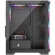 Корпус 1stPlayer X2-M-BK-4F1