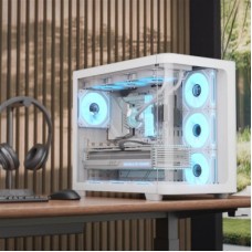 Корпус AeroCool P500C-G-WT-v1 White (ACCM-PN01043.21) - Фото