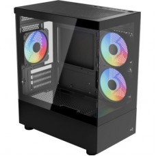 Корпус для ПК AeroCool Viewport Mini-G-BK-v2 Black (ACCM-ES09133.11)