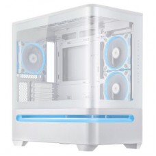 Корпус ASUS Prime AP202 ARGB Tempered Glass White (90DC00P3-B19000) - Фото