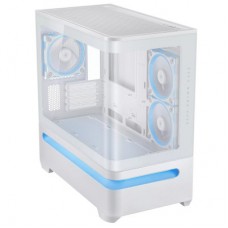 Корпус ASUS Prime AP202 ARGB Tempered Glass White (90DC00P3-B19000) - Фото