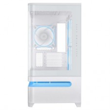 Корпус ASUS Prime AP202 ARGB Tempered Glass White (90DC00P3-B19000) - Фото