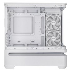 Корпус ASUS Prime AP202 ARGB Tempered Glass White (90DC00P3-B19000) - Фото