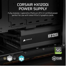 Блок питания Corsair 1200W HX1200i (CP-9020307-EU) Блок питания Corsair 1200W HX1200i (CP-9020307-EU) - Фото