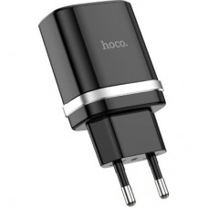 Зарядний пристрій HOCO C12Q Smart USB QC3.0 18 W Black (6931474716255) - Фото