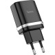 Зарядний пристрій HOCO C12Q Smart USB QC3.0 18 W Black (6931474716255)