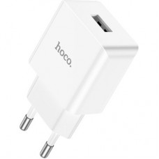 Зарядний пристрій HOCO C106A Leisure USB 10.5 W White (6931474783882) - Фото