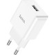 Зарядний пристрій HOCO C106A Leisure USB 10.5 W White (6931474783882)