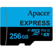 Картка пам'яті Apacer 256 GB microSDXC class 10 UHS-I U3 V30 A1 Express (AP256GMCEXG3X17-RA) - Фото