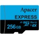 Картка пам'яті Apacer 256 GB microSDXC class 10 UHS-I U3 V30 A1 Express (AP256GMCEXG3X17-RA)