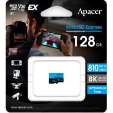 Картка пам'яті Apacer 128 GB microSDXC class 10 UHS-I U3 V30 A1 Express (AP128GMCEXG3X17-RA) - Фото