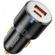 Зарядний пристрій Essager 1xUSB-C 100 W + 1xUSB black (ECCACAC-QTZ01)
